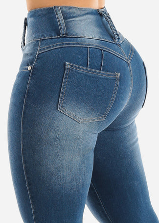 Women Stretch Skinny Leg Pants Butt Lifting Jeans Promotion