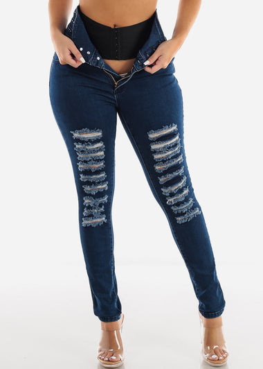 High Waisted Jeans For Women Sexy High Rise Jeans By Modaxpress