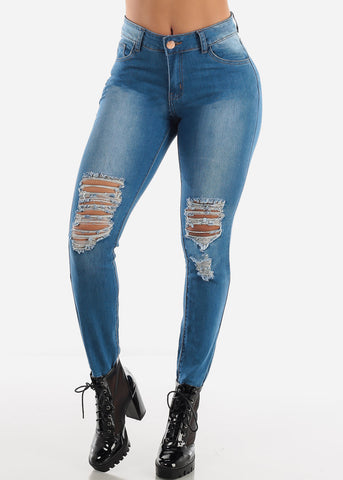 High Waisted Jeans For Women Sexy High Rise Jeans By Modaxpress