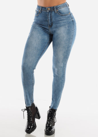 High Waisted Jeans For Women Sexy High Rise Jeans By Modaxpress