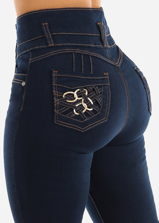 Jesusa Butt Lifting Jeans High Shooting 21303PAP-B