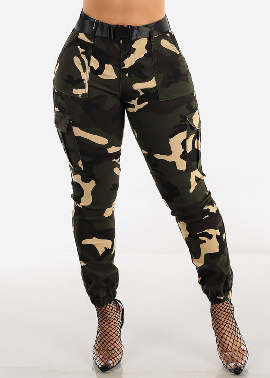 Route One Cargo Pants - Camouflage