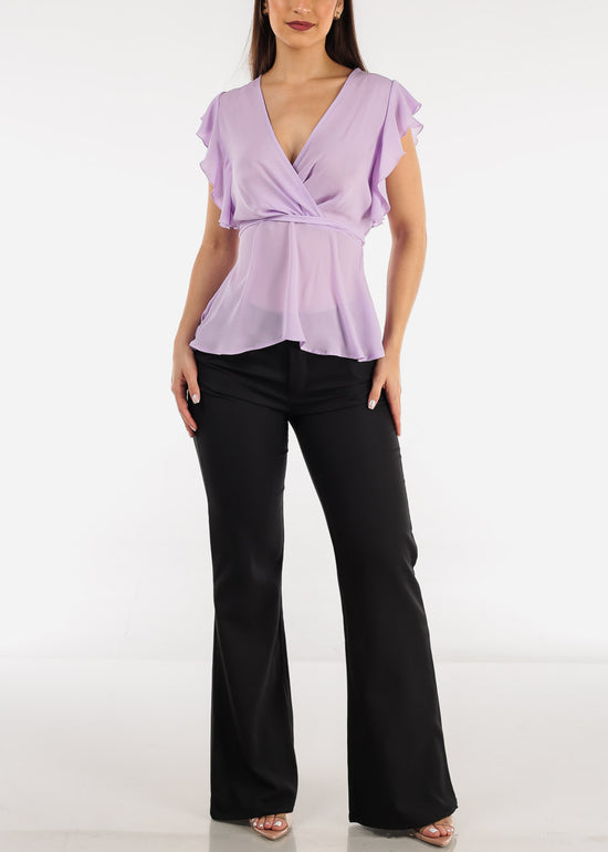 Women's High Rise Bootcut Dress Pants - Careerwear Charcoal Pants – Moda  Xpress