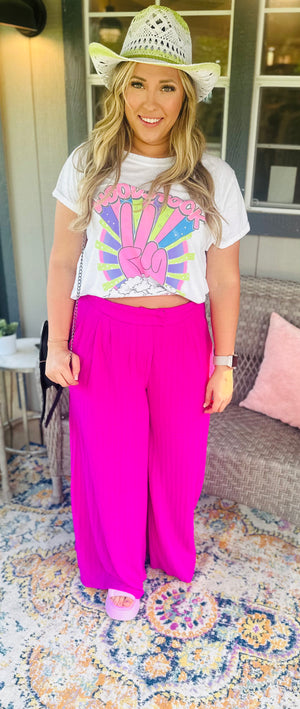 Wide Leg Orchid Pant - Love, Sue