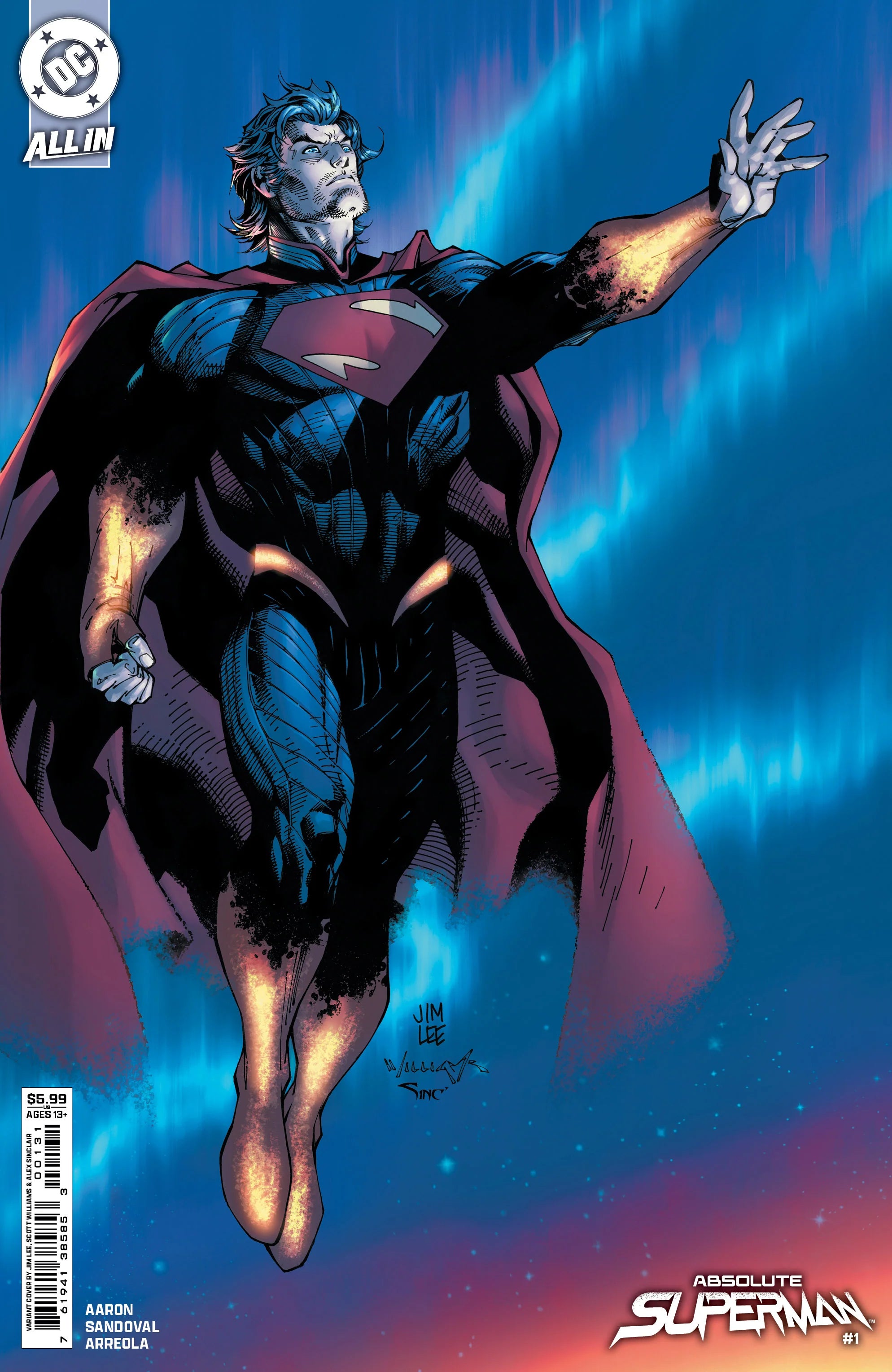 ABSOLUTE SUPERMAN #1 | CVR C JIM LEE CARD STOCK VARIANT