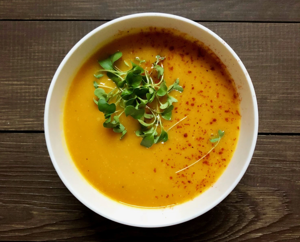 Butternut Squash & Sazón Soup