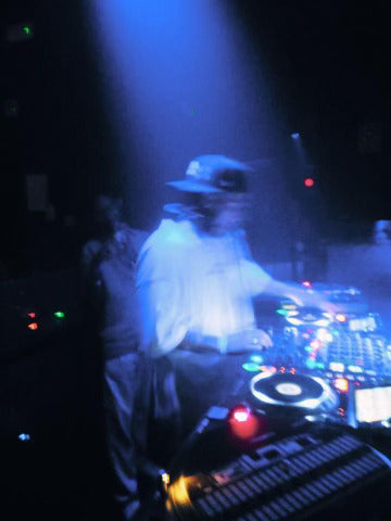 Julio DJing at an event
