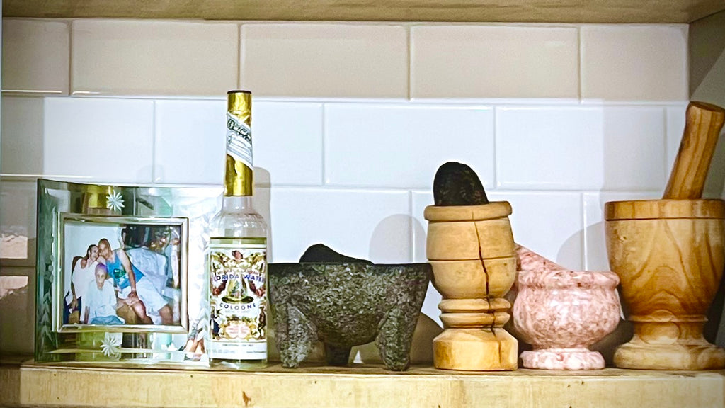 pilones, picture, candle, kitchen shelf