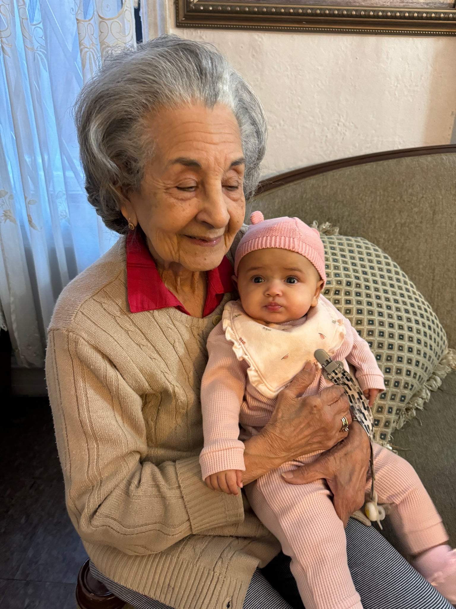 Delilah with great grandmother