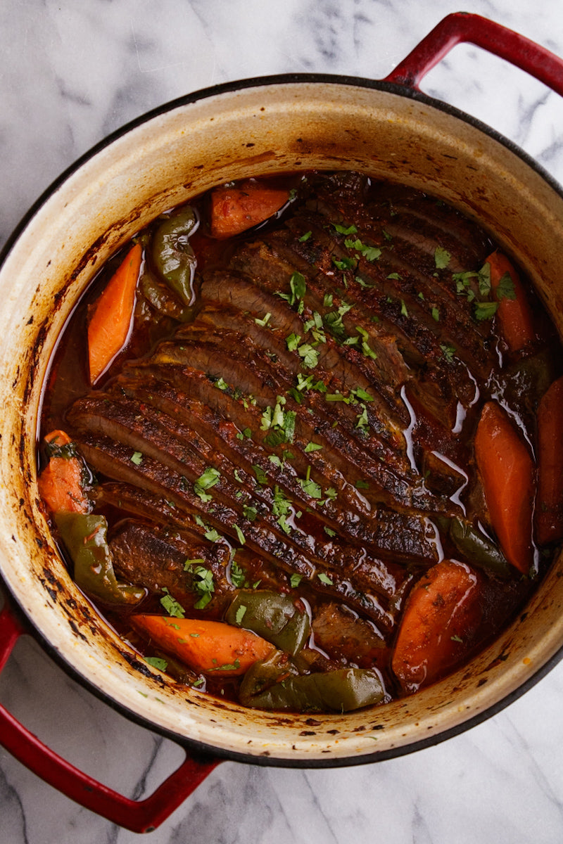 Brisket in the dutch oven