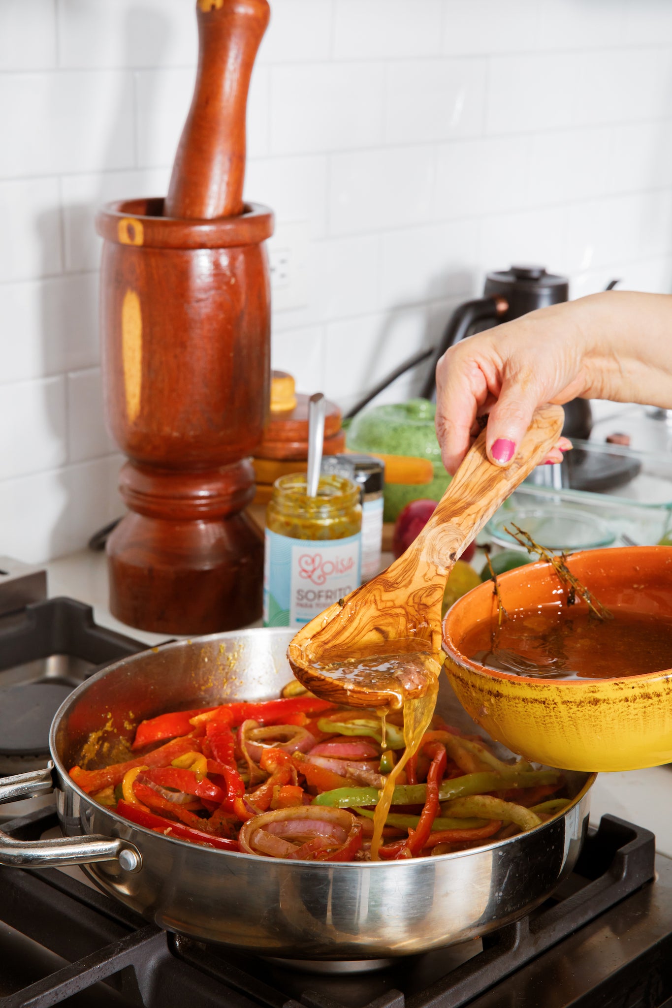 peppers for the pernil