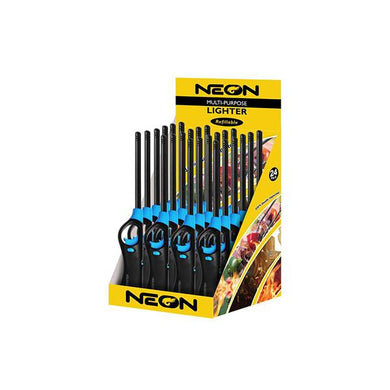 24 x Neon BBQ Lighter - ZY3884