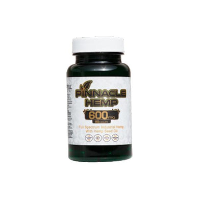 Pinnacle Hemp CBD Capsules 60CT 600mg CBD