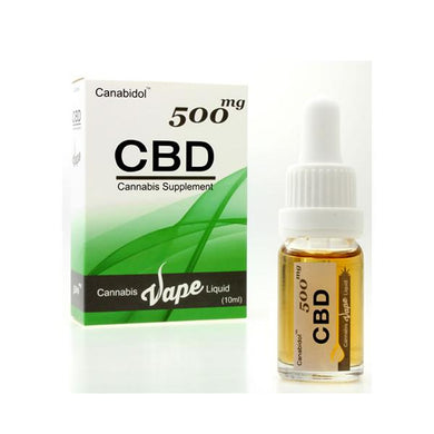 Canabidol 500mg CBD Vape E-liquid 10ml