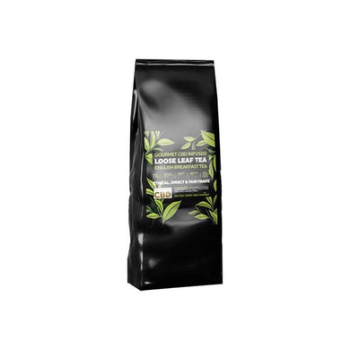 Equilibrium CBD Gourmet Loose Leaf Tea 28g 56mg CBD - English Breakfast Tea