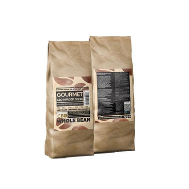 Equilibrium CBD 1000mg Gourmet Whole Bean CBD Coffee Bulk 1kg Bag