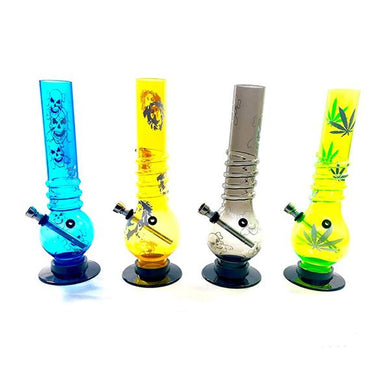 6 x Small Acrylic Bong Mix Design - FMP