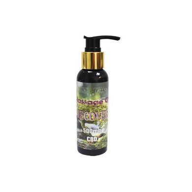 Doctor Green's 500mg CBD Massage Oil 100ml - Recover