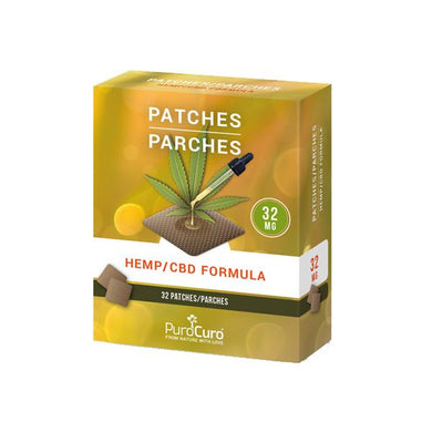 PuroCuro 32mg CBD Formula Patches 