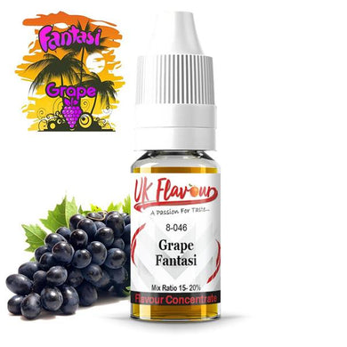 UK Flavour Fantasi Range Concentrate 0mg 10 x 10ml (Mix Ratio 15-20%)