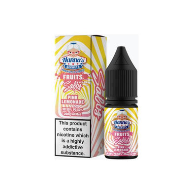 10mg Nanna's Secret Fruits 10ml Flavoured Nic Salt (50VG/50PG)