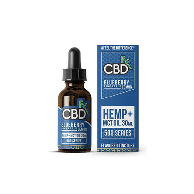 CBDfx Blueberry Pineapple Lemon 30ml CBD Tincture Oil - 500/1000/1500 MGs