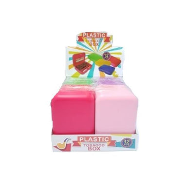 12 x Plastic Standard Multi-Colour Rolling Storage Box - FG600