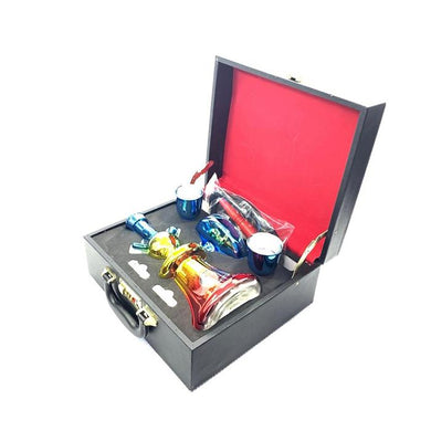 Portable Glass Hookah In Suitcase - SY58