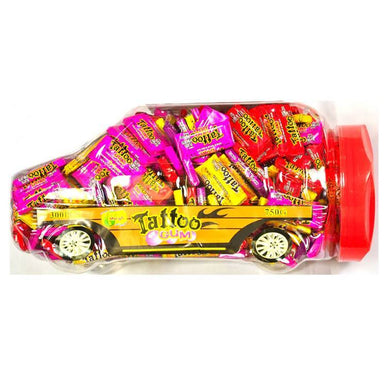 Tattoo Bubblegum in Car Packaging