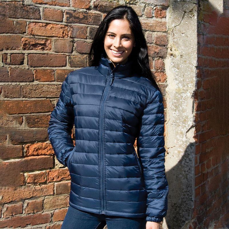 Women's Padded Gilet in Brushed Organic Cotton [3787] - £124.36