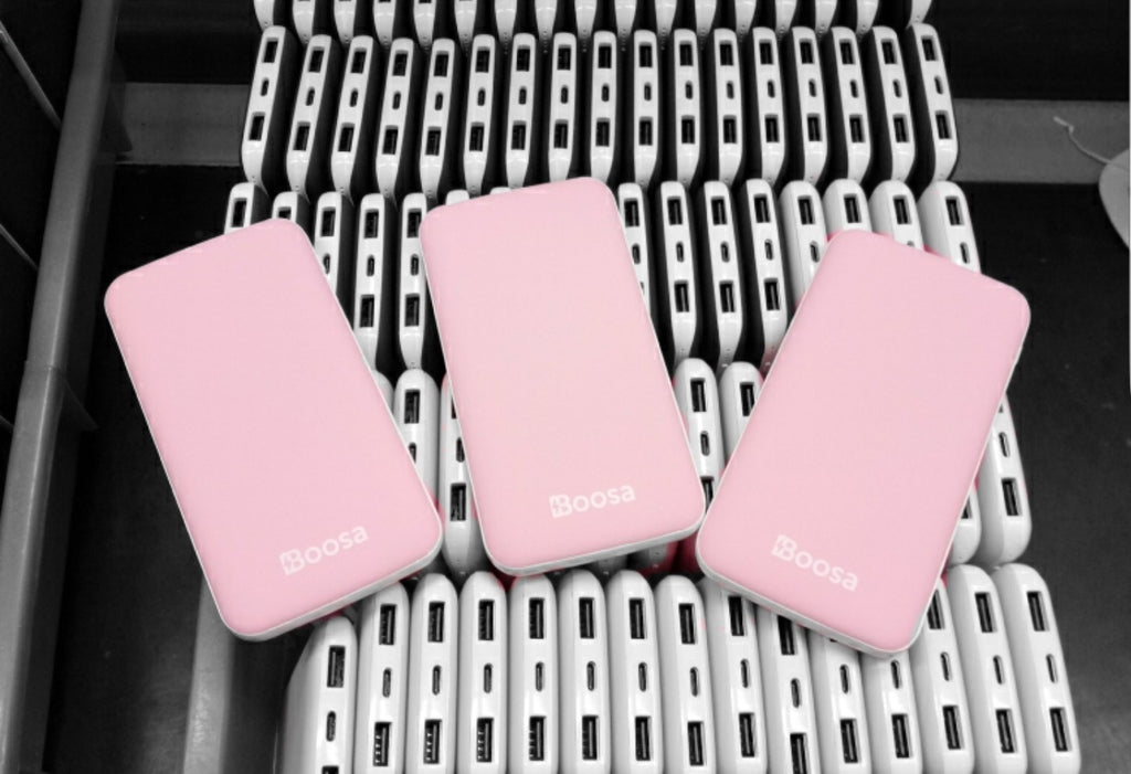 Pink Boosa power bank