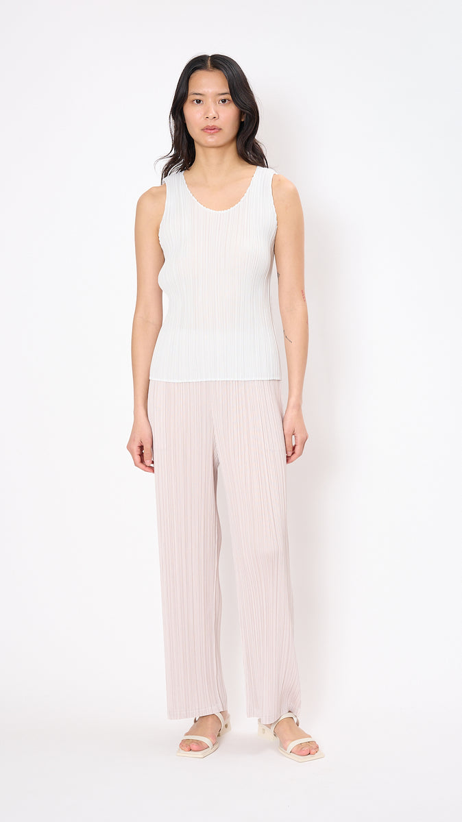 Issey Miyake Pleats Please Monthly Colors Top: March in Ice White ...