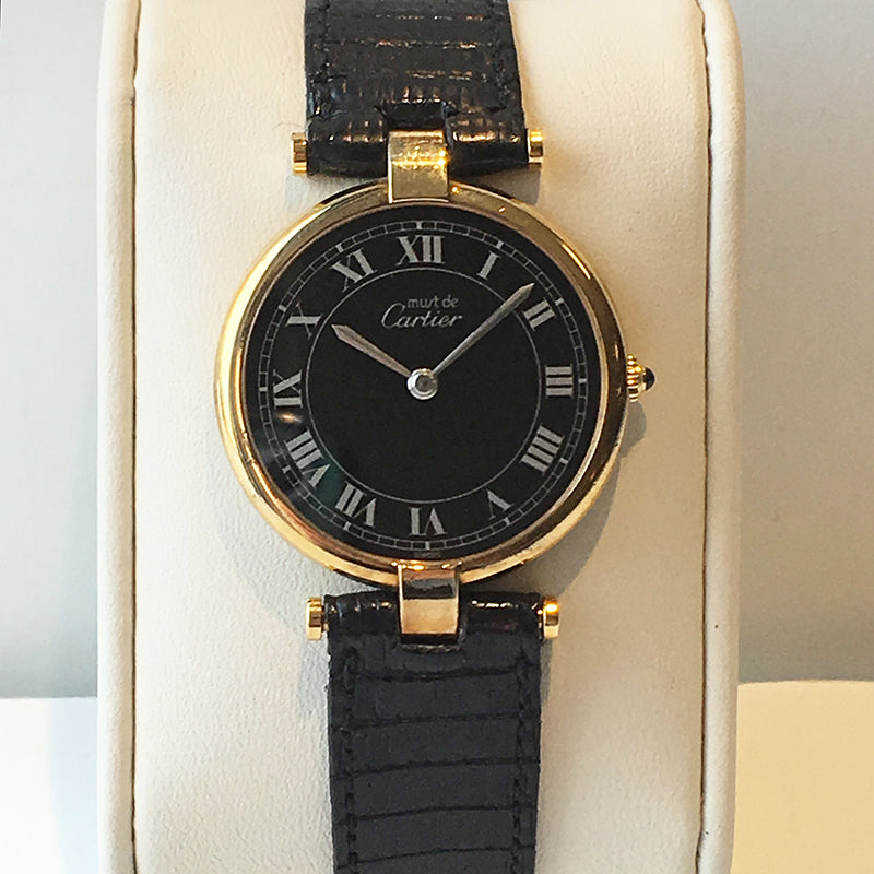 must de cartier vintage watch