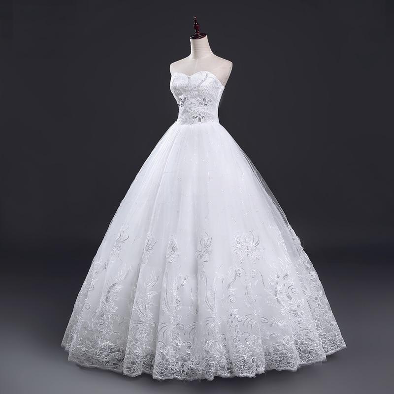 princess style wedding dresses sweetheart neckline