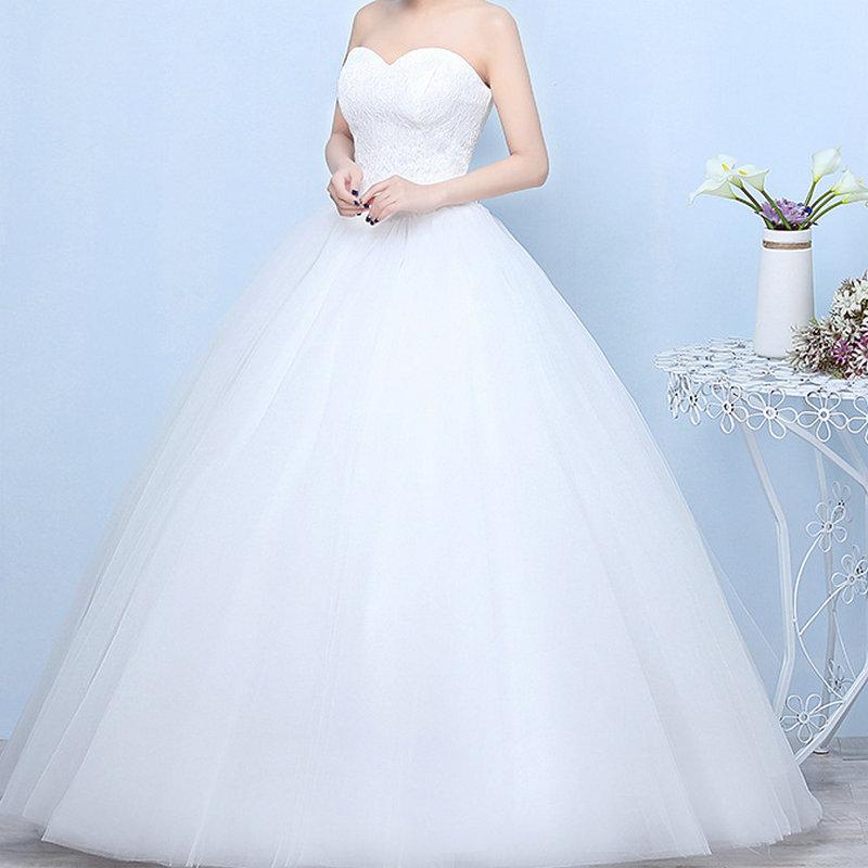 all white ball gowns