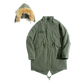 Fishtail Windbreaker Hooded Military Mens Coats