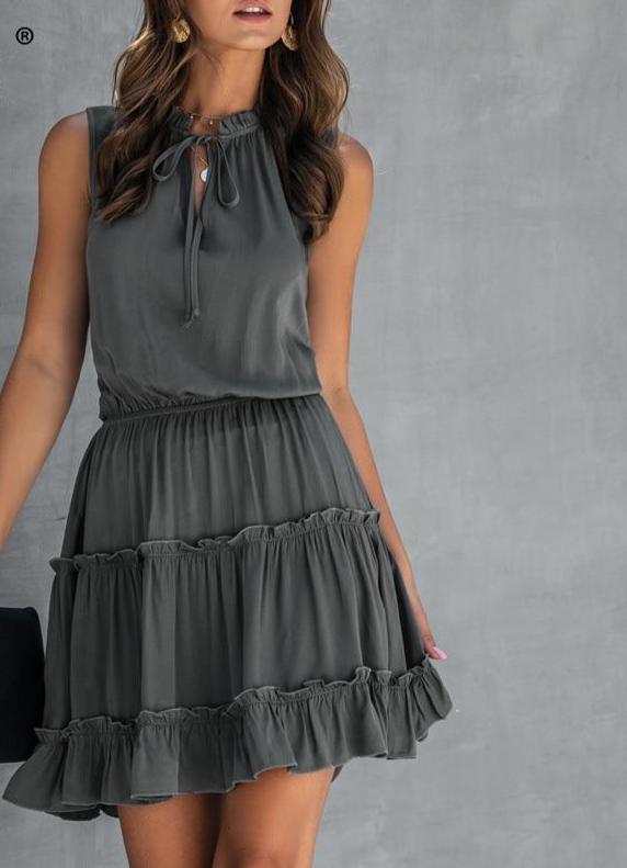 ruffle summer dress