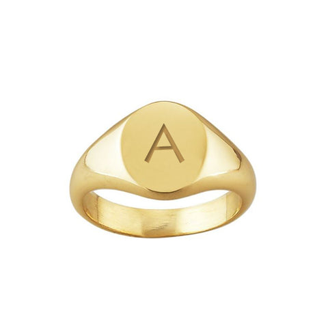 Solid 14ct Gold Bespoke Signet Ring
