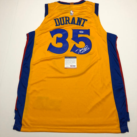 kevin durant autographed jersey