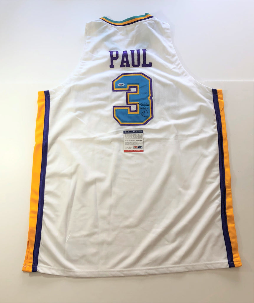 chris paul signed jersey