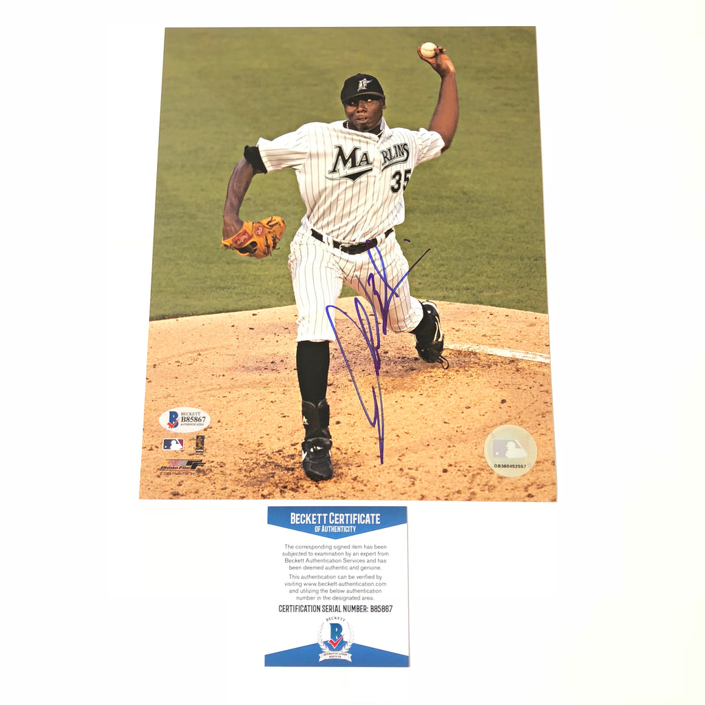 Dontrelle Willis Autographed Signed 8X10 Florida Marlins Photo