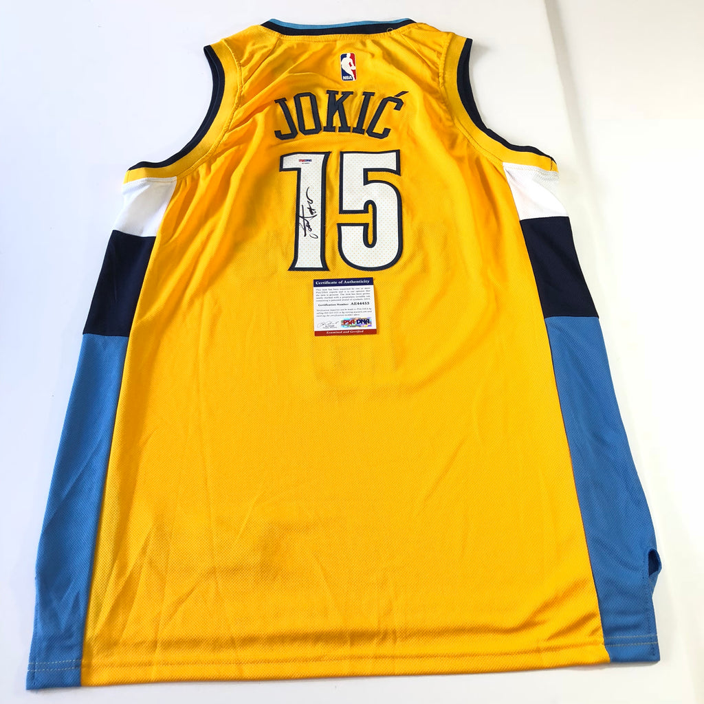 nikola jokic signed jersey