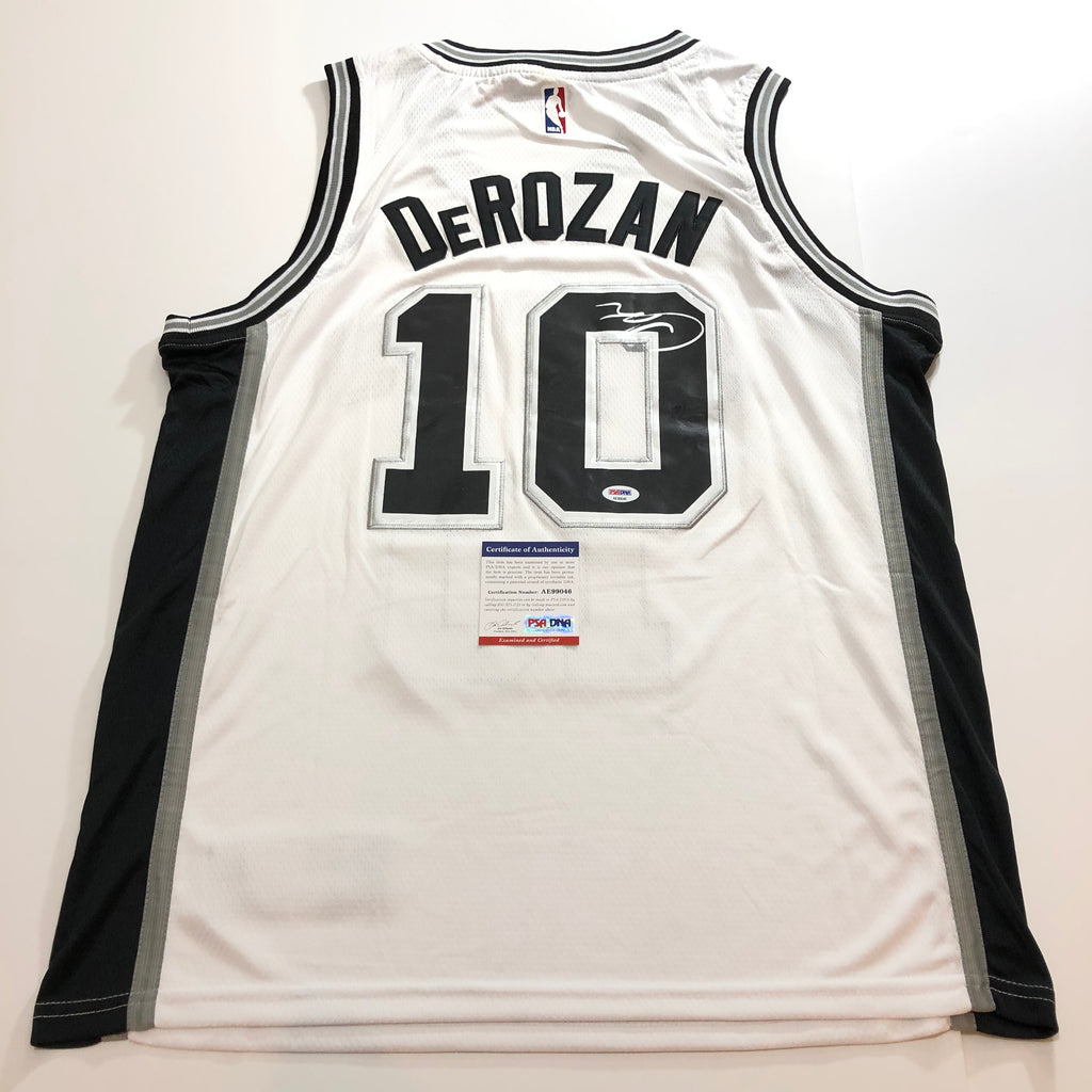 demar derozan signed jersey