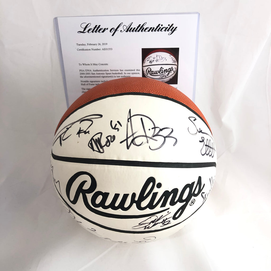 signed basketball