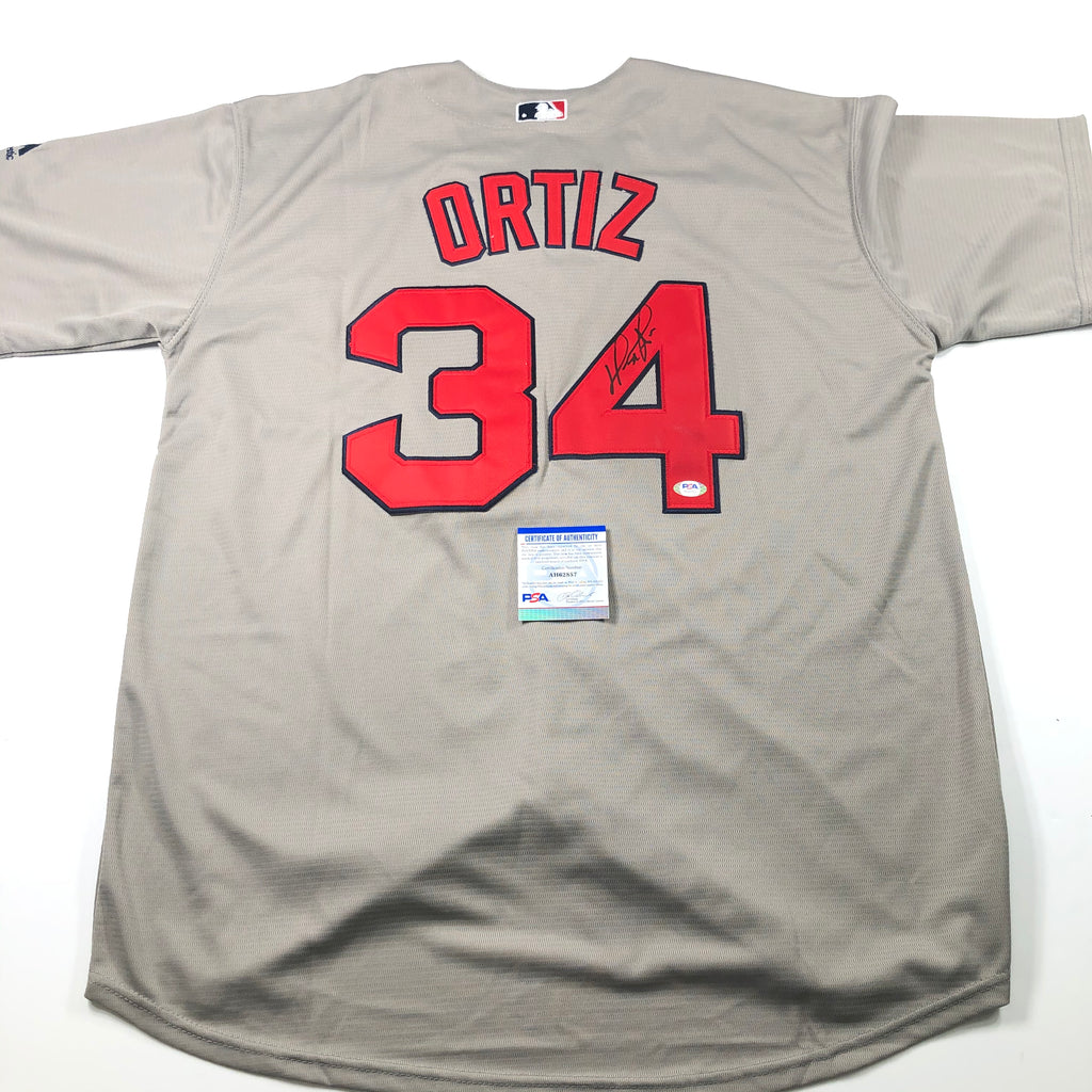 signed david ortiz jersey