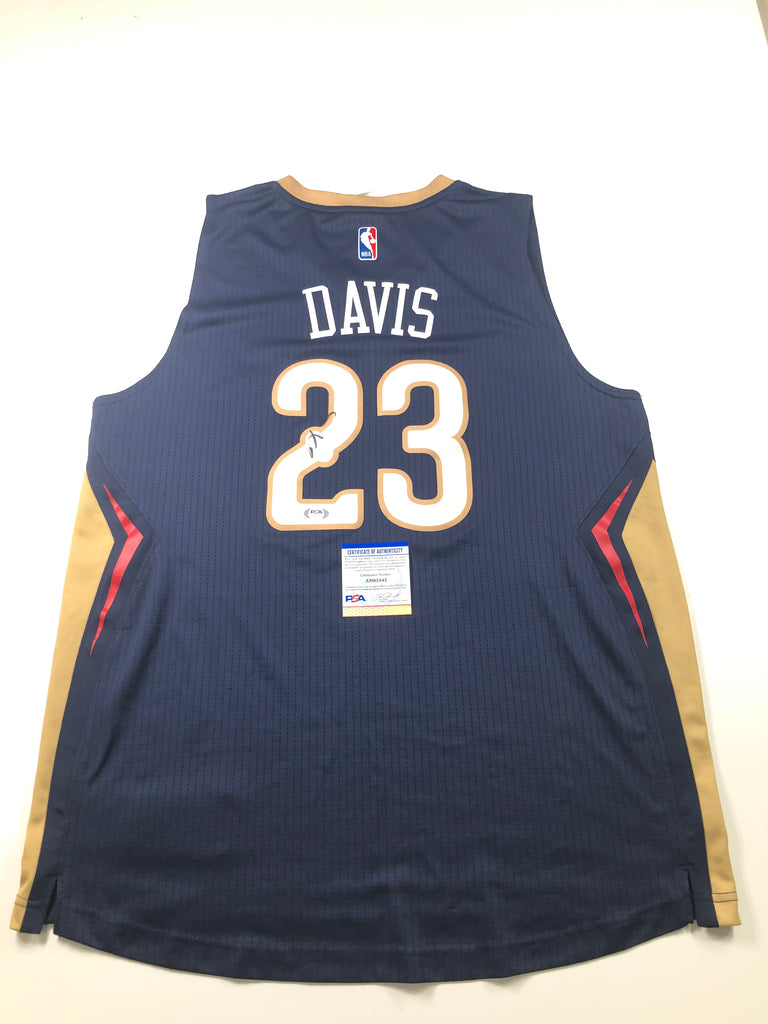 anthony davis signed jersey