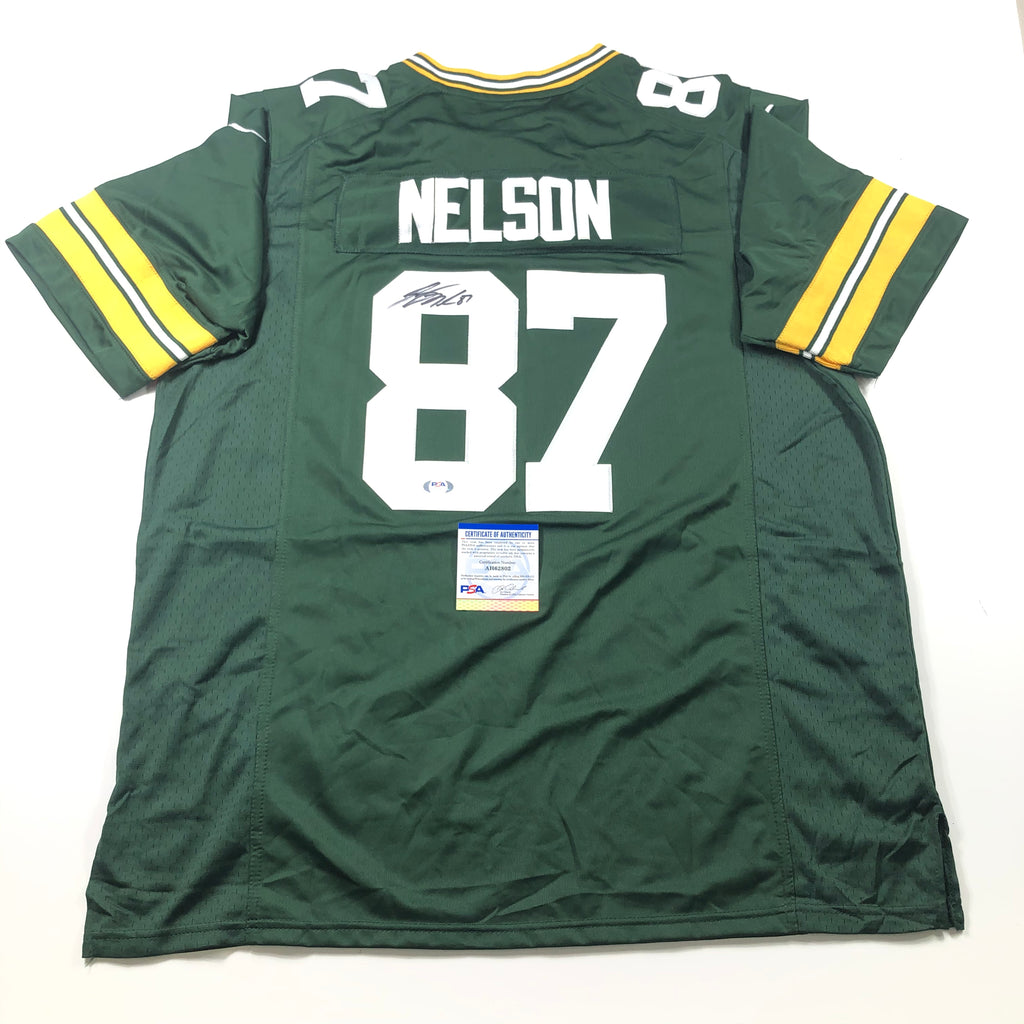 green bay packers autographed jersey