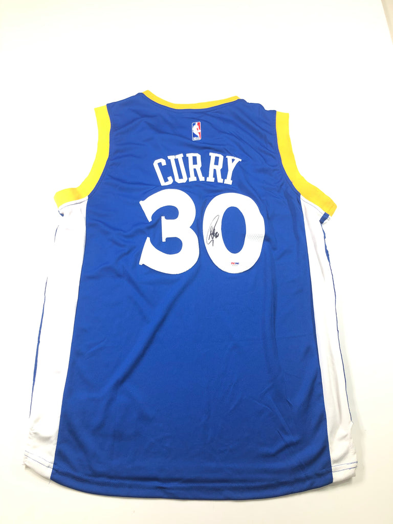 autographed steph curry jersey