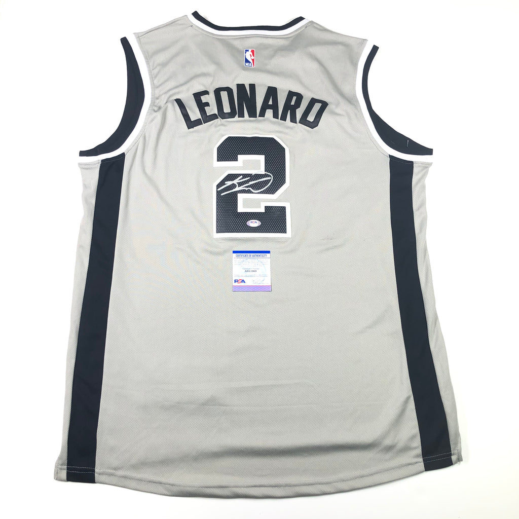 kawhi signed jersey