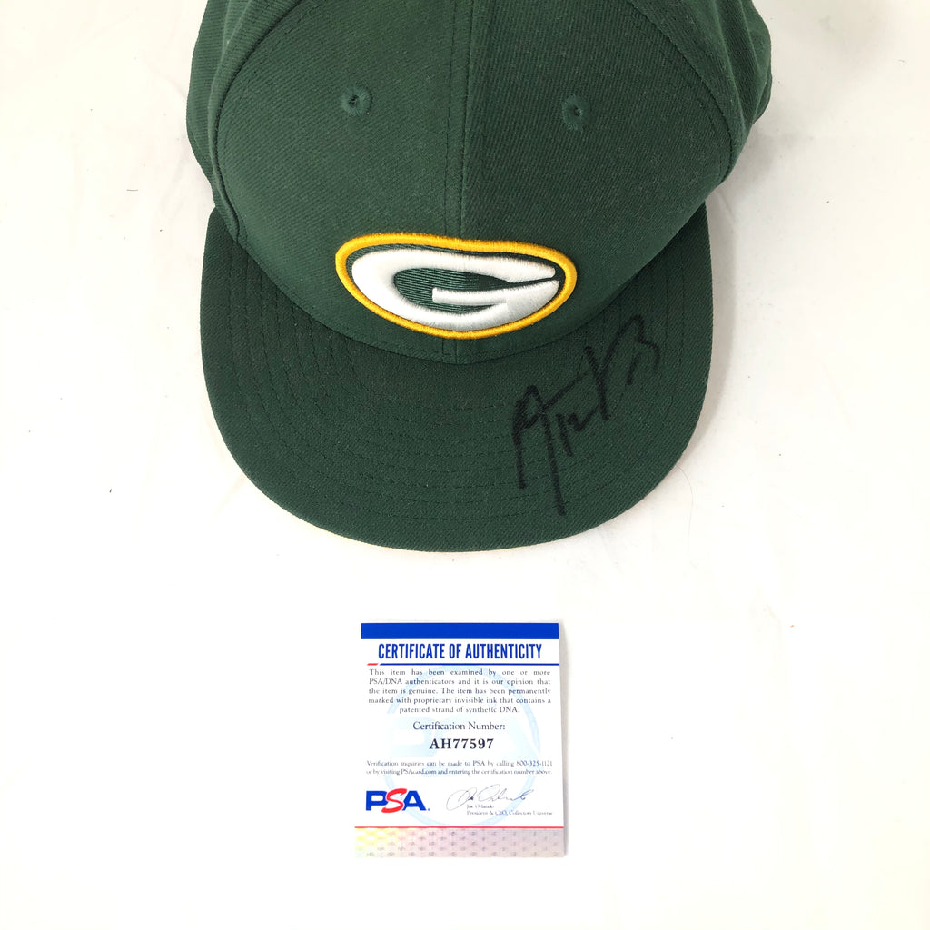 aaron rodgers authentic autographed jersey